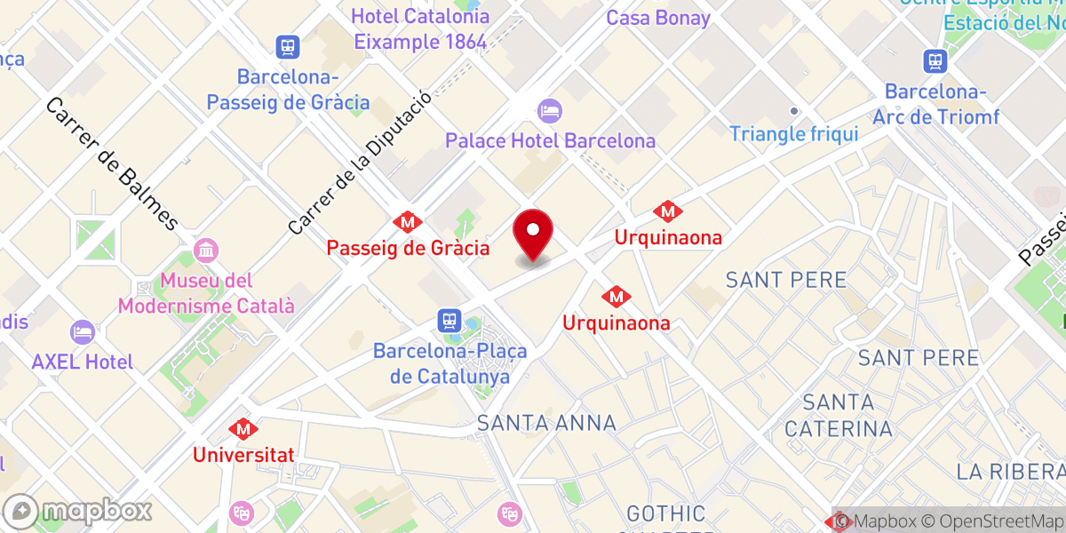 Map showing location of Iglesia Filadelfia del Templo de La Mina