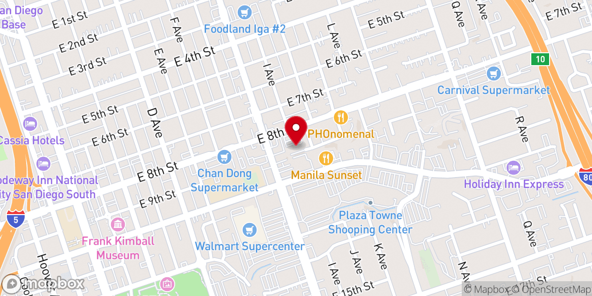 Map showing location of Word of Life Pentecostal Church