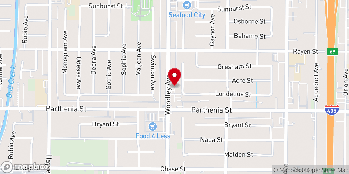 Map showing location of Faith Harvest Church