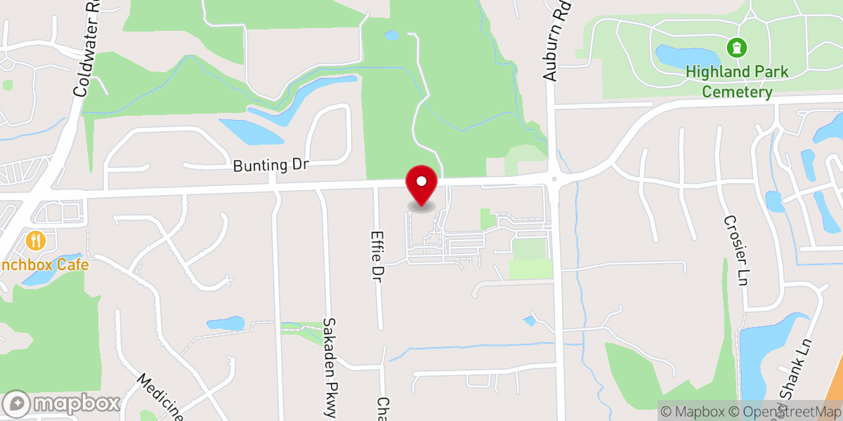 Map showing location of St Vincent de Paul Catholic Church