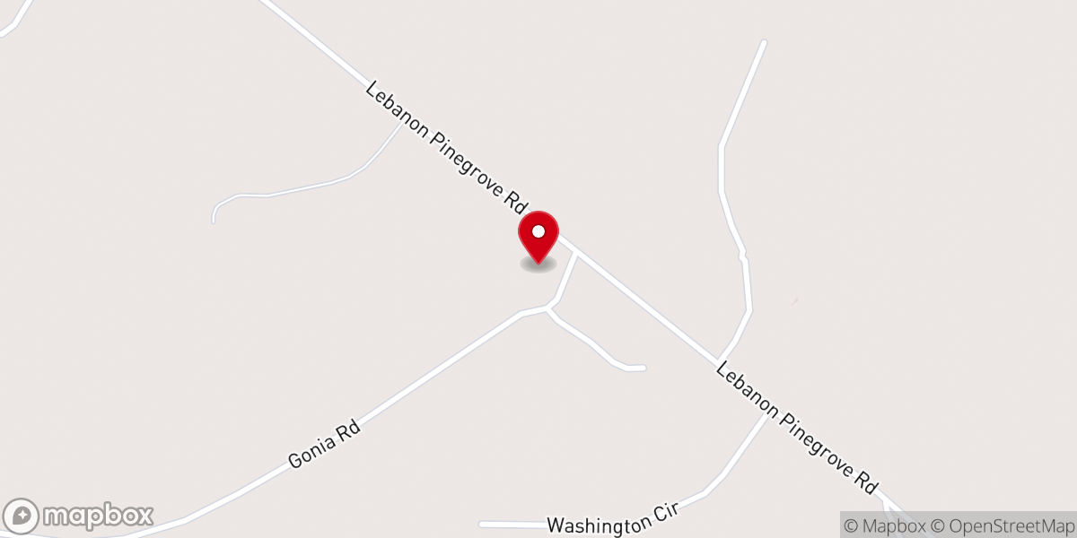 Map showing location of Straitway Pentecostal Church