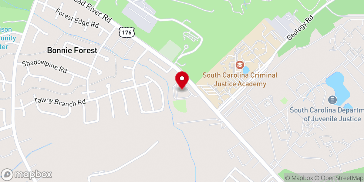 Map showing location of New Heights Church