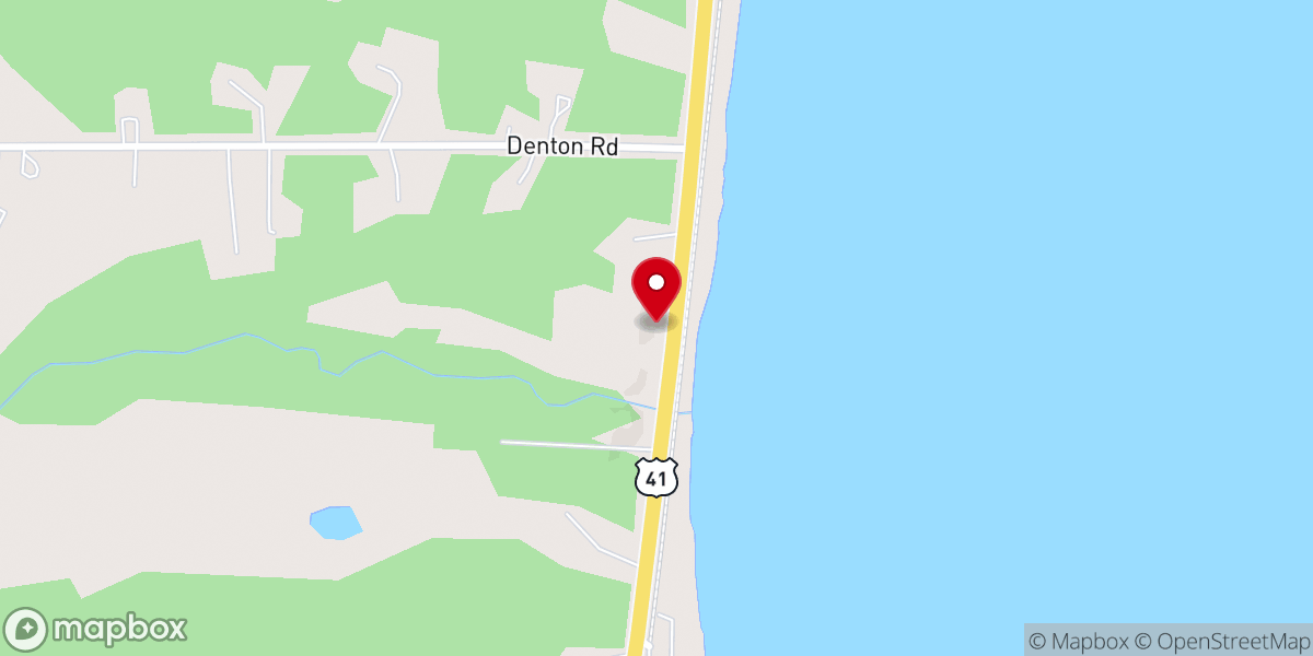 Map showing location of Maranatha Free Lutheran Church