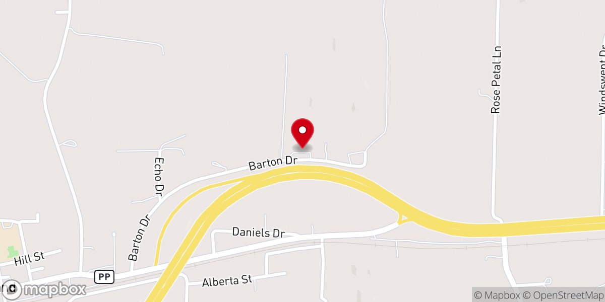Map showing location of Fordland Church of Christ