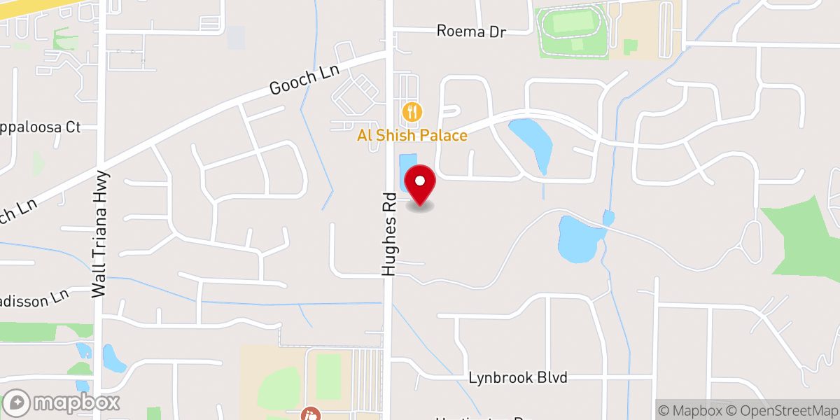 Map showing location of River Valley Church Assemblies of God