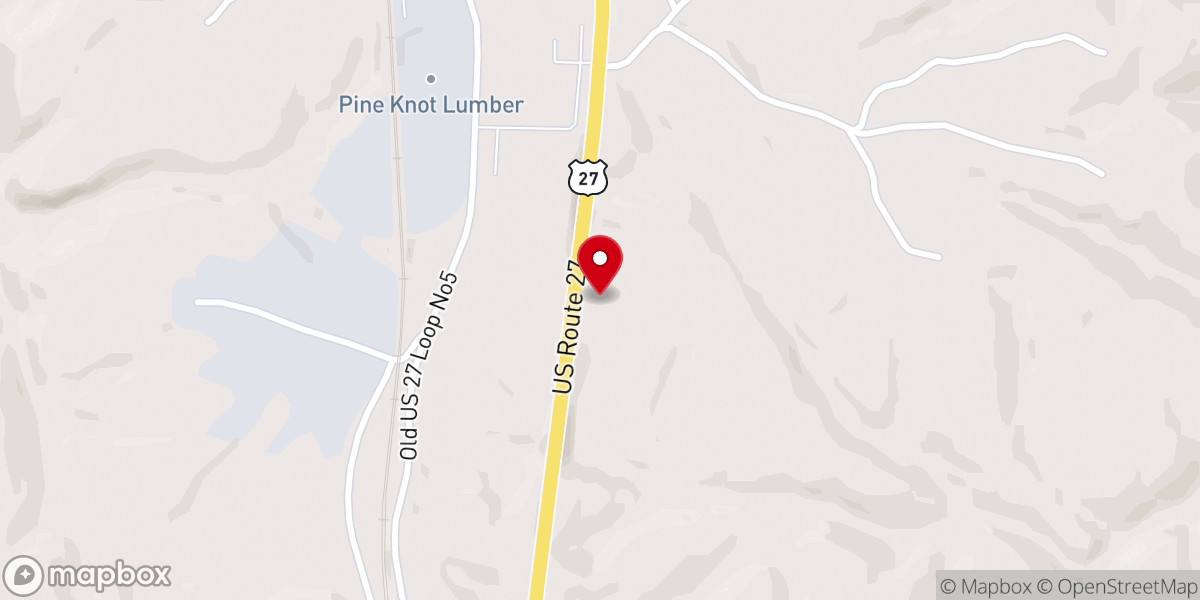 Map showing location of Hope City Church