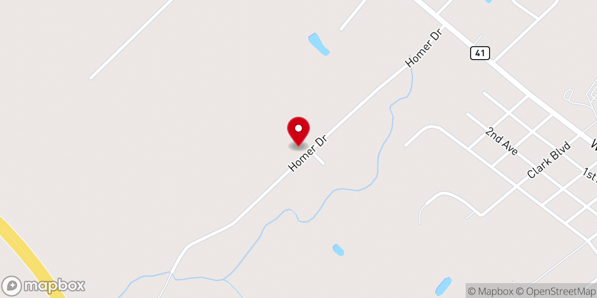 Map showing location of United Faith Ministries Apostolic Church