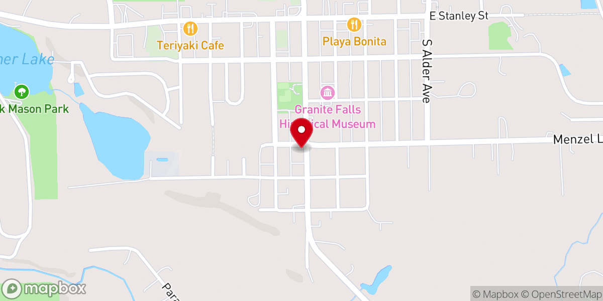 Map showing location of The Father's House Foursquare Church