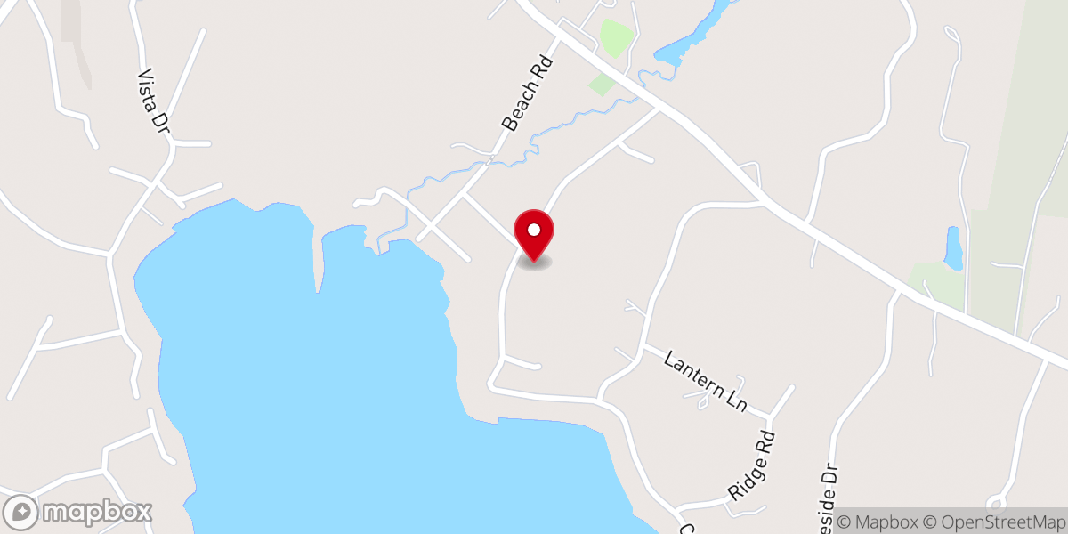 Map showing location of Cornerstone Assembly of God