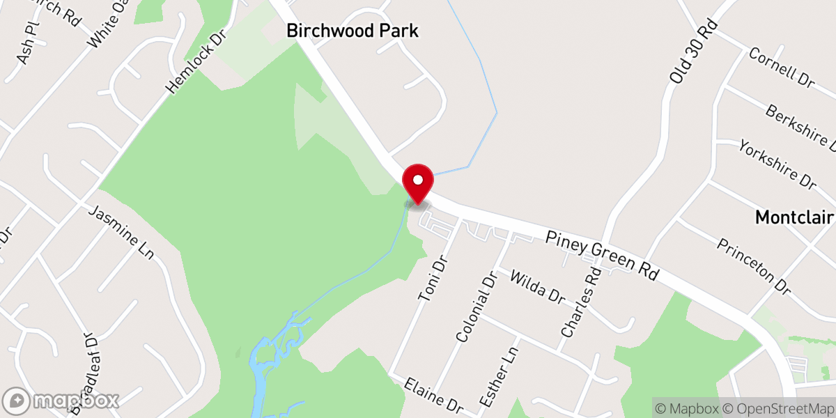 Map showing location of Agape Life Ministries Inc