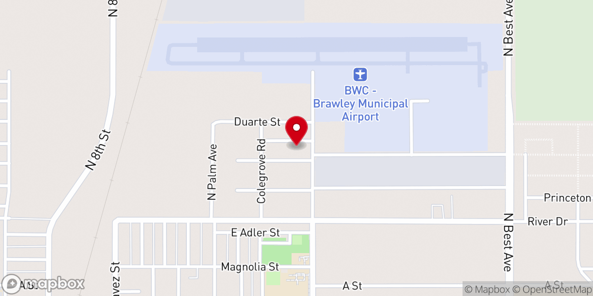 Map showing location of Calvary Kaleo Inc