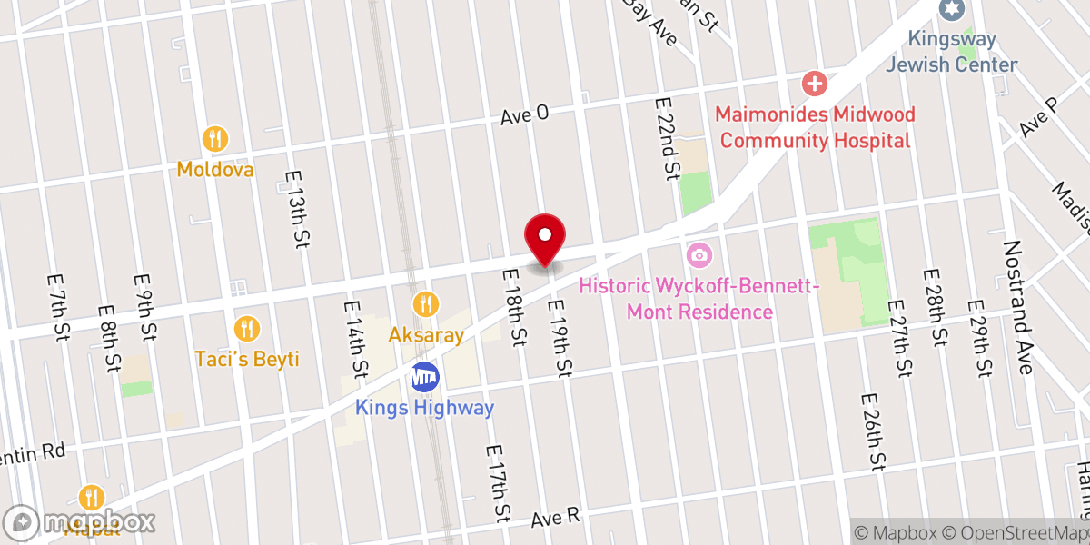 Map showing location of Hayim Shell Torah Inc
