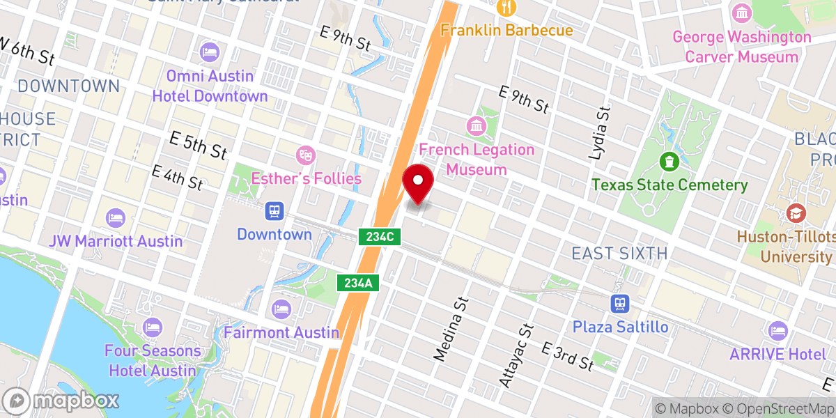 Map showing location of Parish