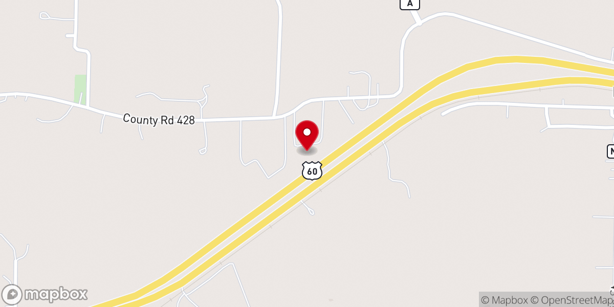 Map showing location of Greater Life Apostolic Church