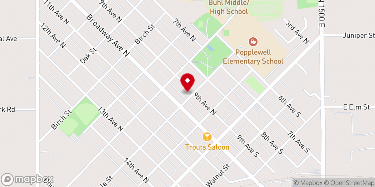 Map showing location of Wema Emergency Food Pantry