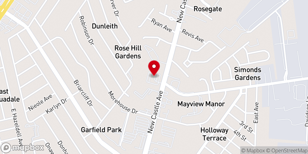 Map showing location of Revival Fellowship Church