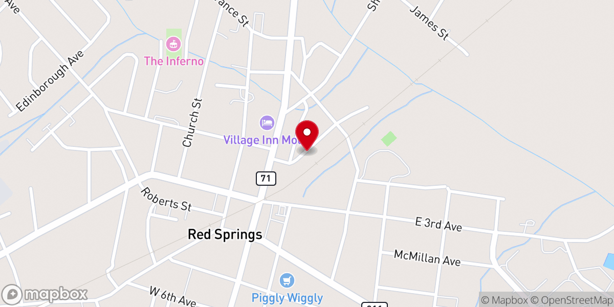 Map showing location of Saint Stephens Church