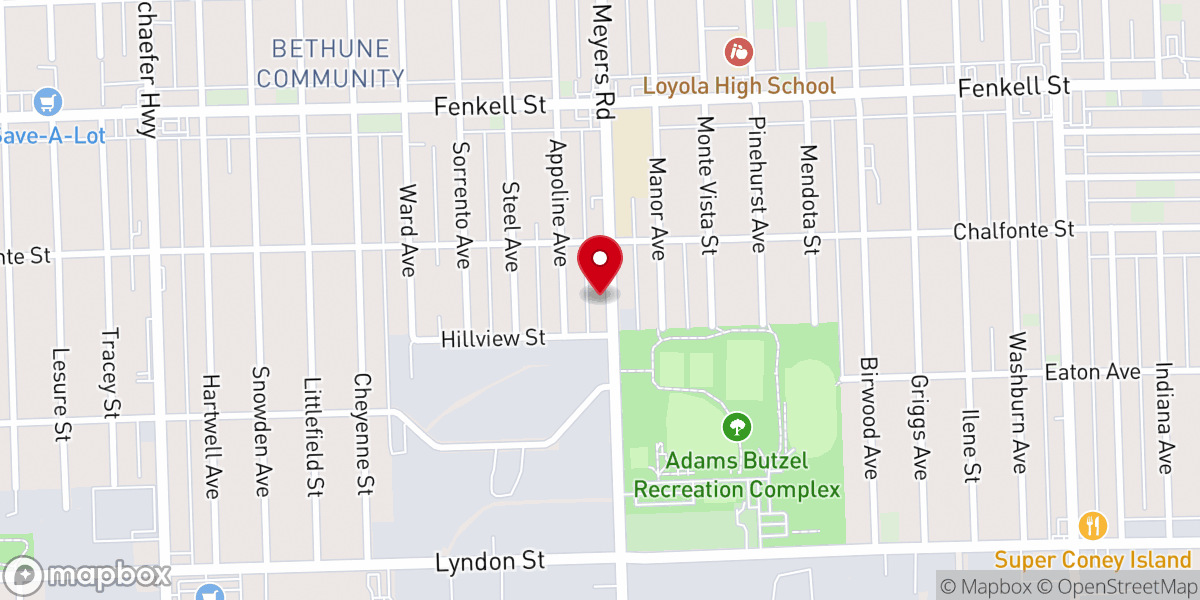 Map showing location of Tel-a-village International Inc