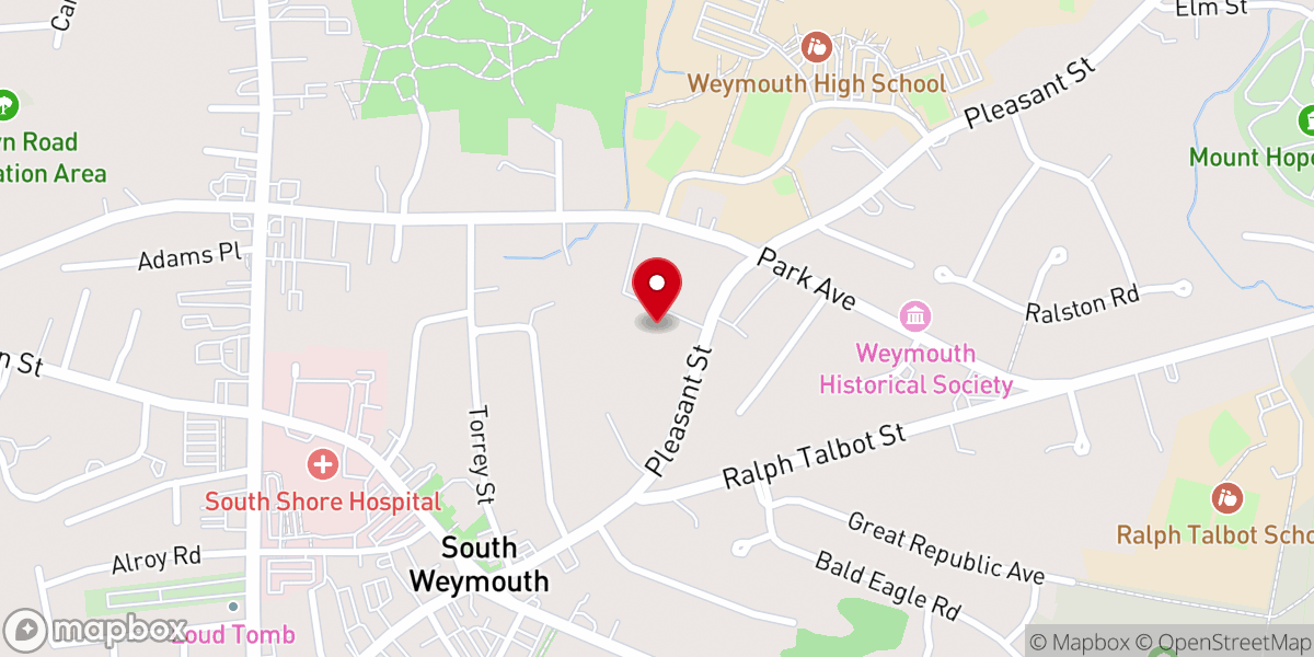 Map showing location of St Francis Xavier CCD Office