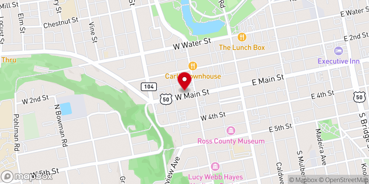 Map showing location of Glorious Church of God