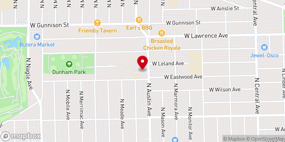 Map showing location of Saint Robert Bellarmine Catholic Church