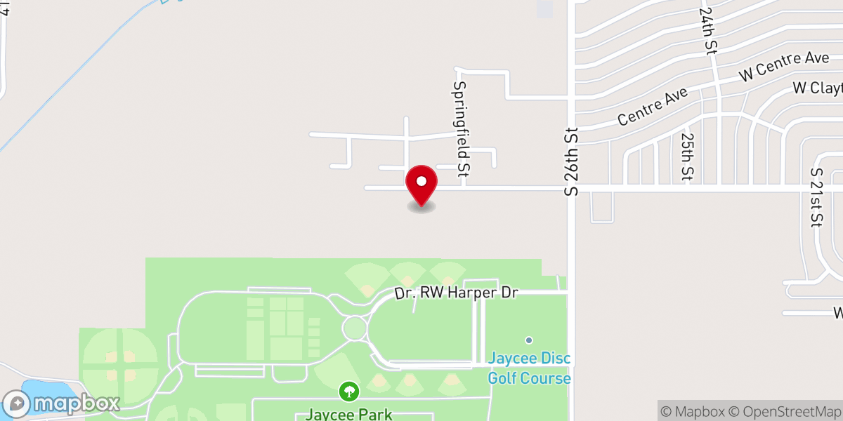 Map showing location of Catalyst Church