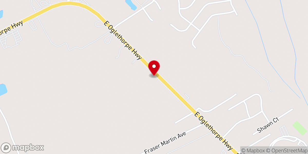 Map showing location of DE DIOS ES EL PODER Church Of God