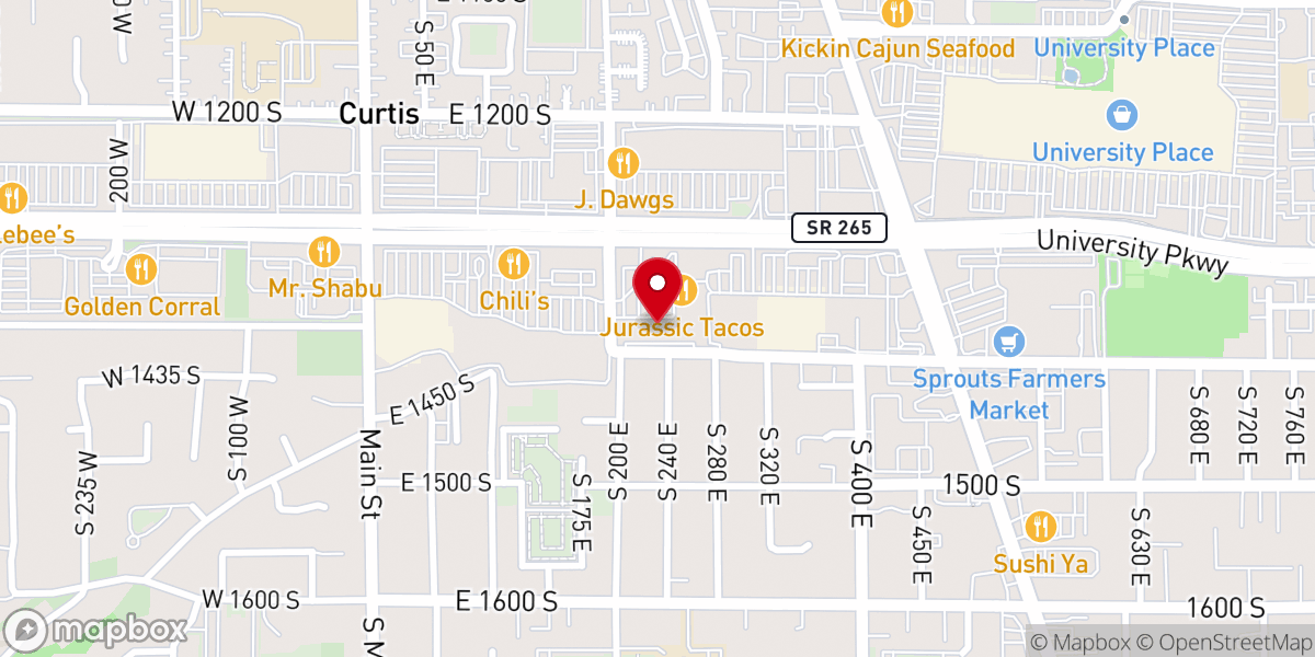 Map showing location of Sister Missionary Mall