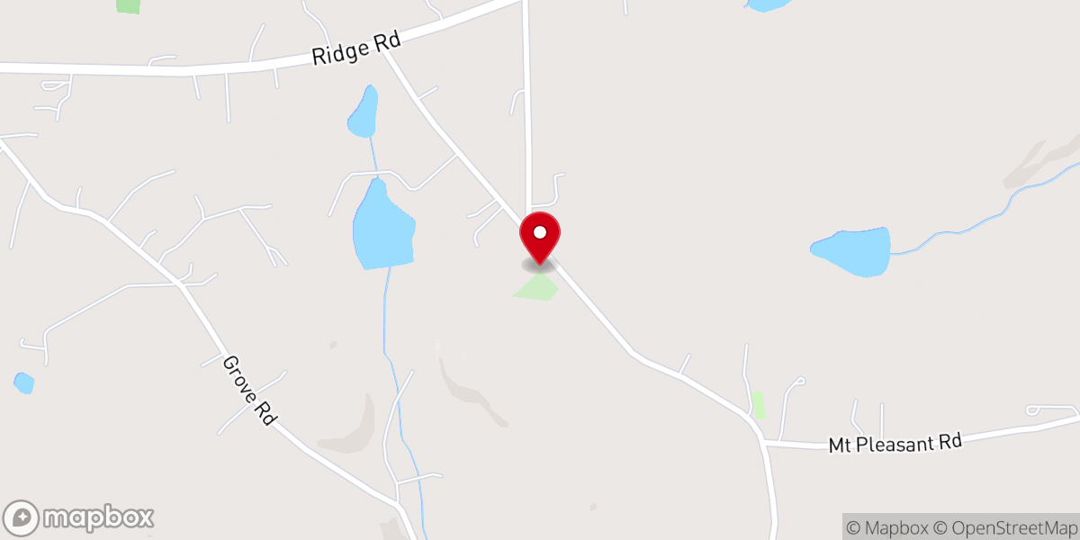 Map showing location of Encourage Community Church