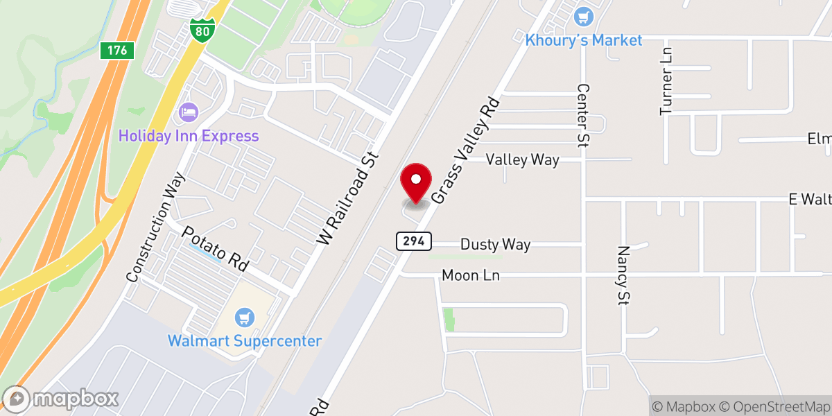 Map showing location of Friends in Faith Church