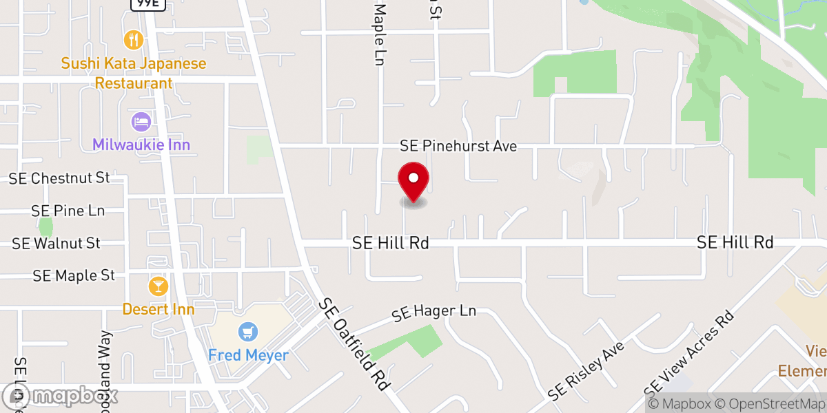 Map showing location of Faith On Hill Church