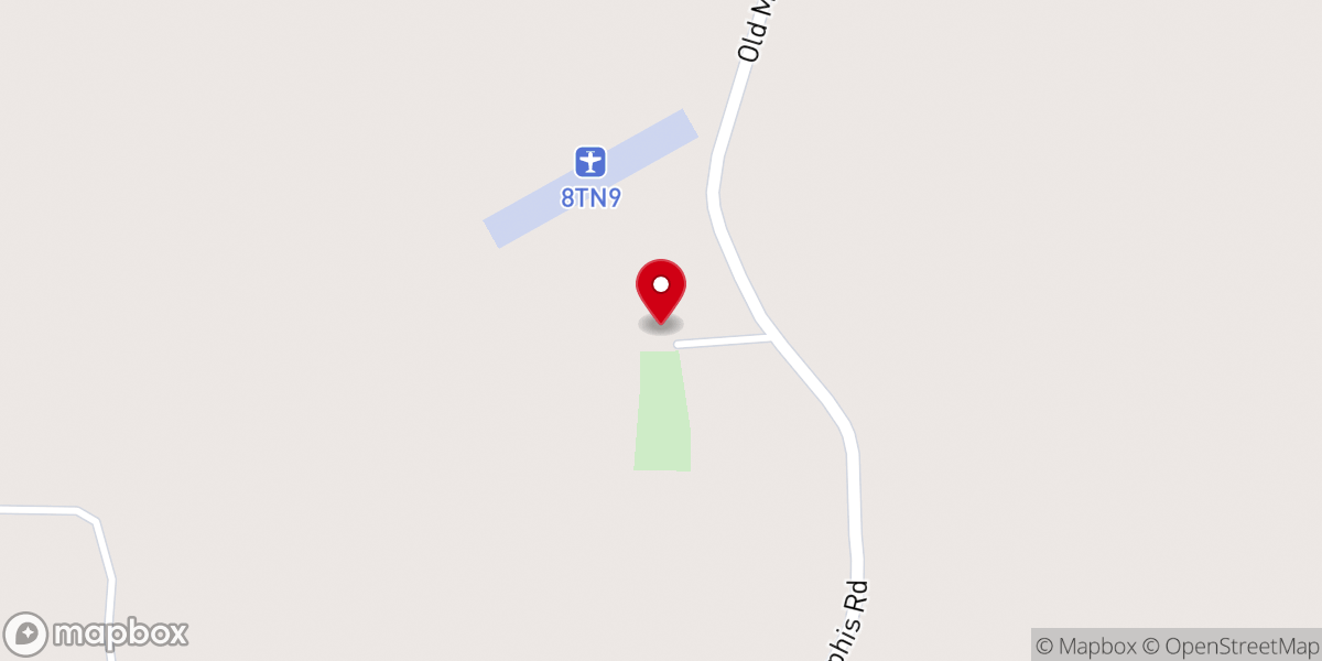 Map showing location of Kings Hill M.B. Chapel
