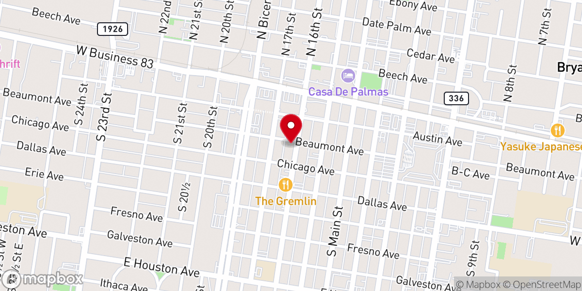 Map showing location of Fraternidad De Iglesias Cristianas Emanuel