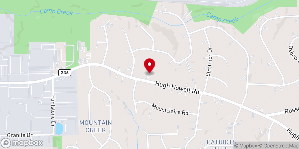 Map showing location of First Moravian Church-Georgia