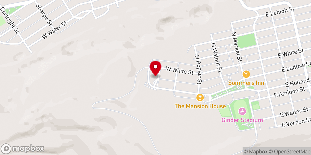 Map showing location of Holy Cross Fraternity, OFS
