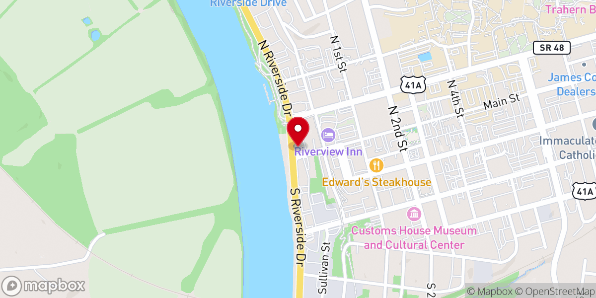 Map showing location of KLC OF CLARKSVILLE TN.