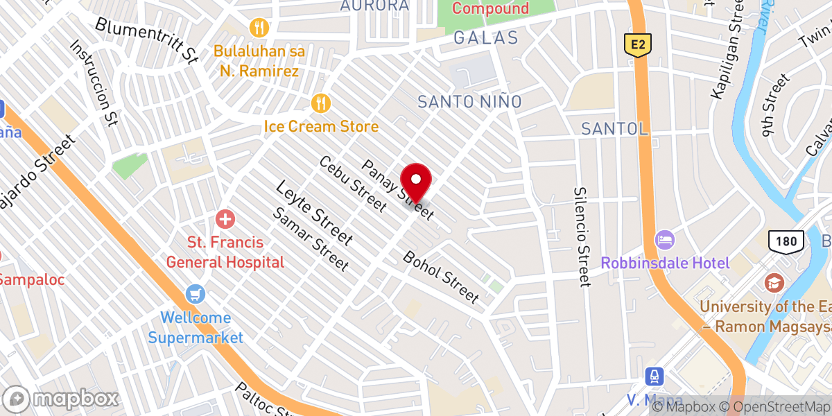 Map showing location of Revelation City Church