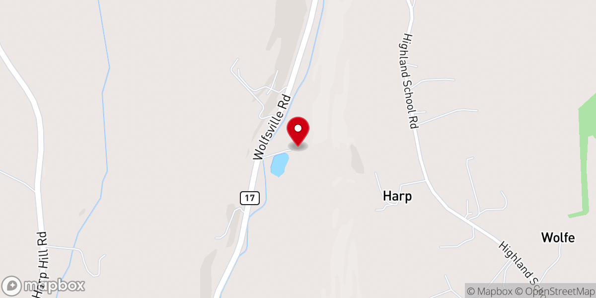 Map showing location of Beechnut Springs