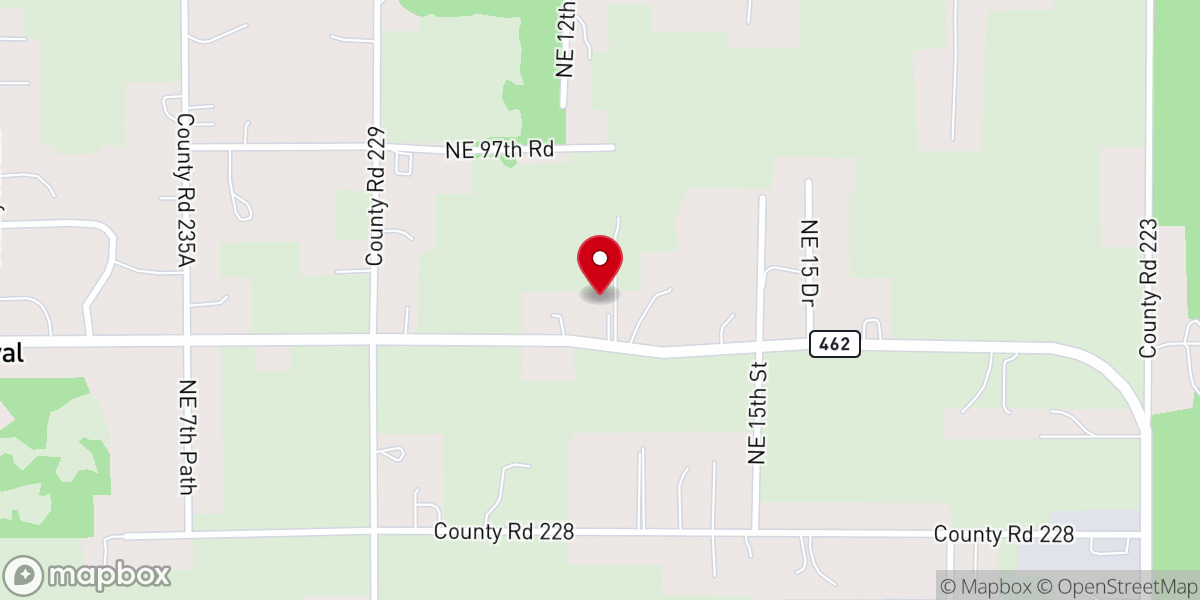 Map showing location of Kingdom Worship Center Inc