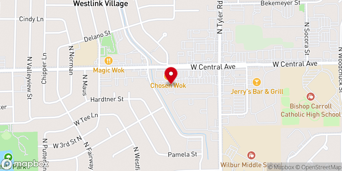 Map showing location of Gracepoint Community Church