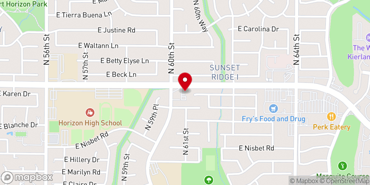 Map showing location of Immanuel Bible Fellowship