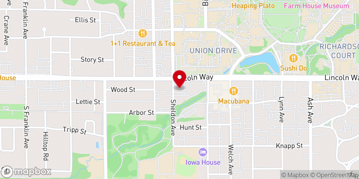 Map showing location of Lighthouse Campus Fellowship