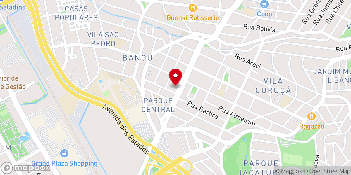 Map showing location of Igreja Evangélica Assembleia de Deus Ministério em Santo André