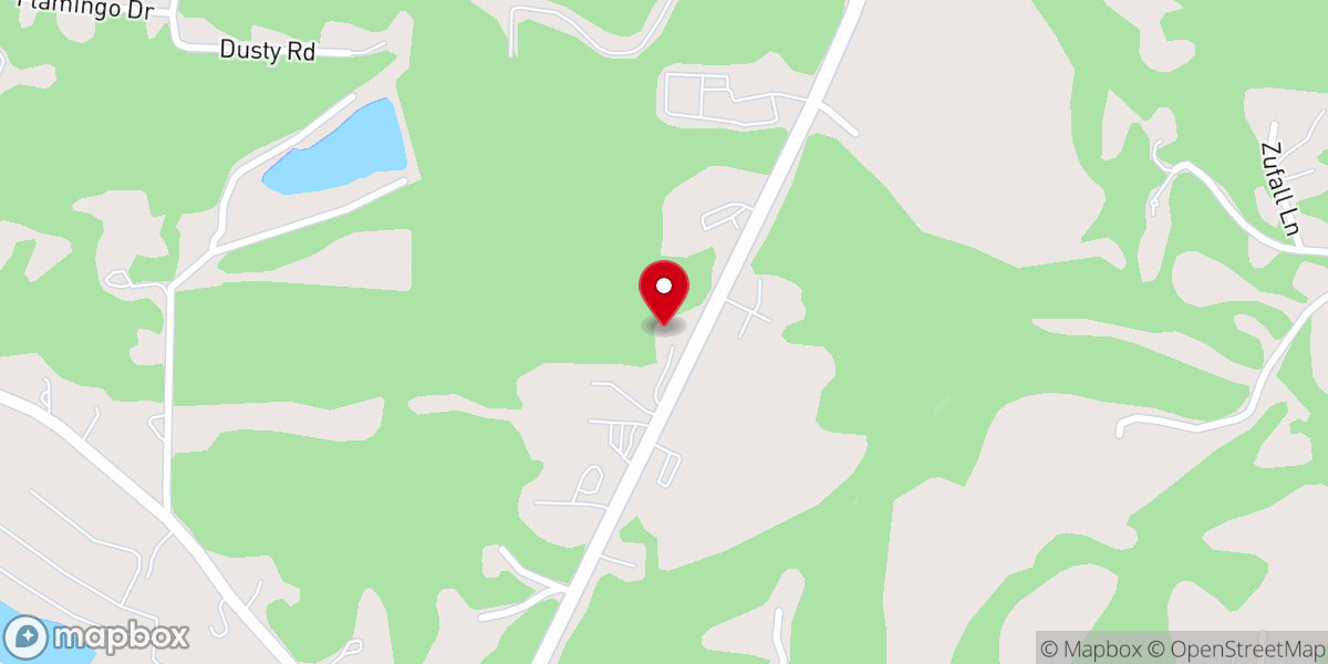 Map showing location of Jefferson Baptist Association