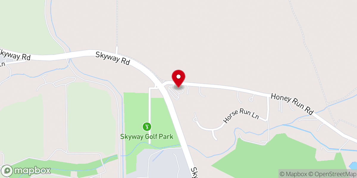 Map showing location of Chico Sign Language Congregation