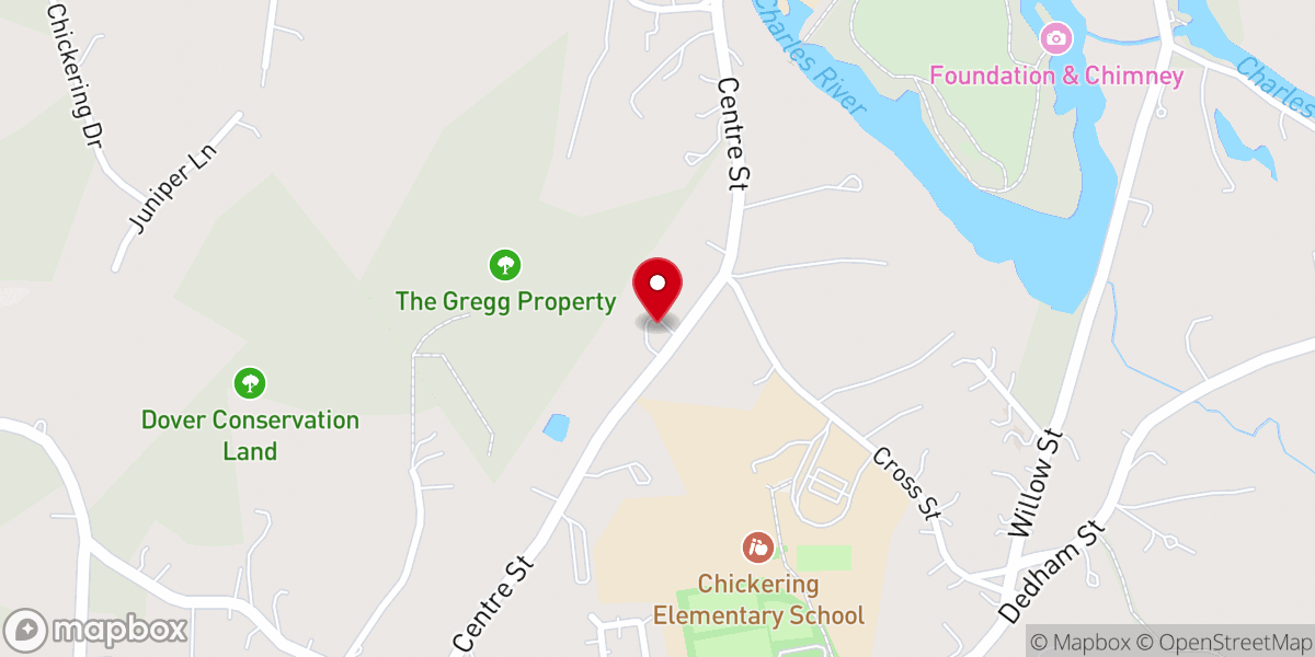 Map showing location of Grace Church