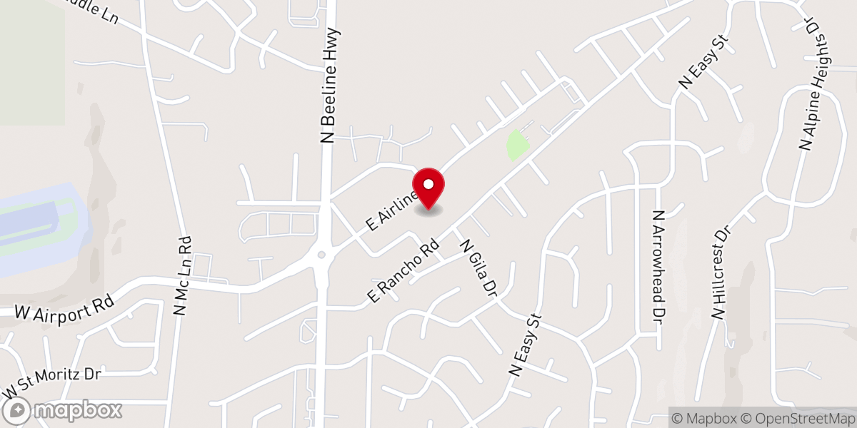 Map showing location of Beyond Limits Disability Ministry of Payson