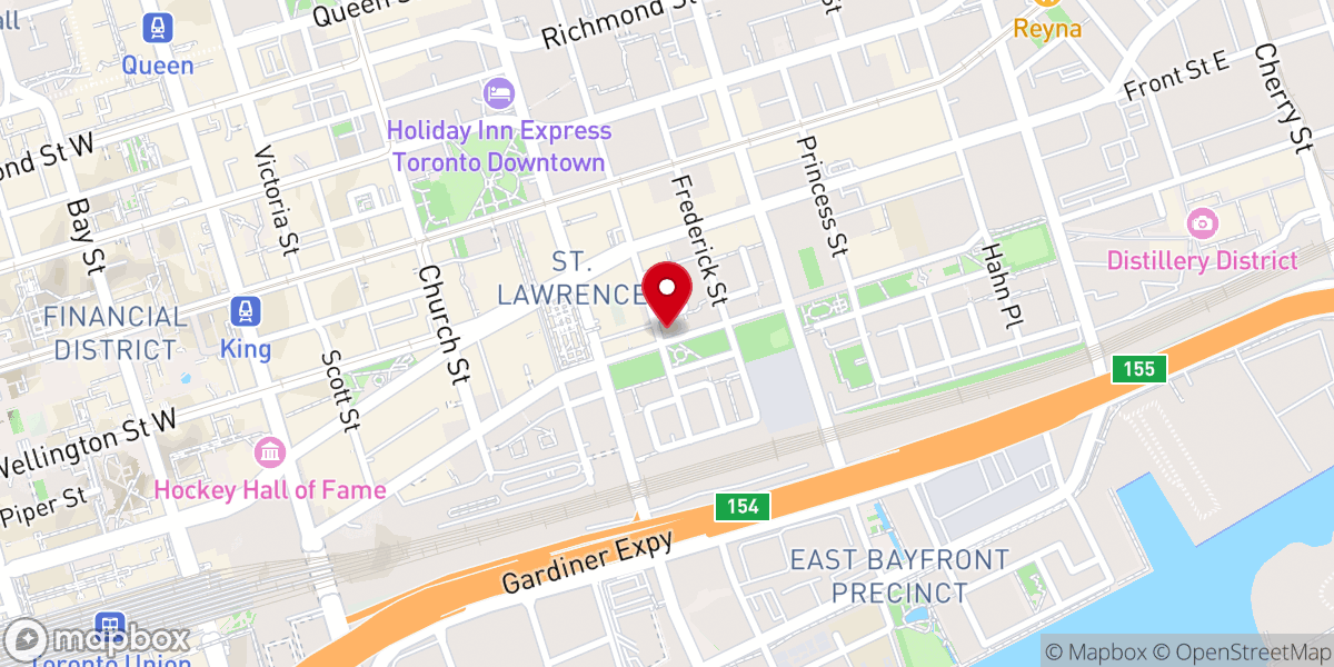 Map showing location of Church in the City