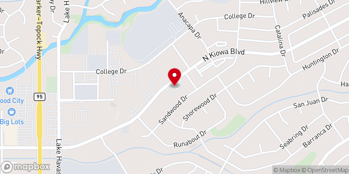 Map showing location of Restoration Hope Church