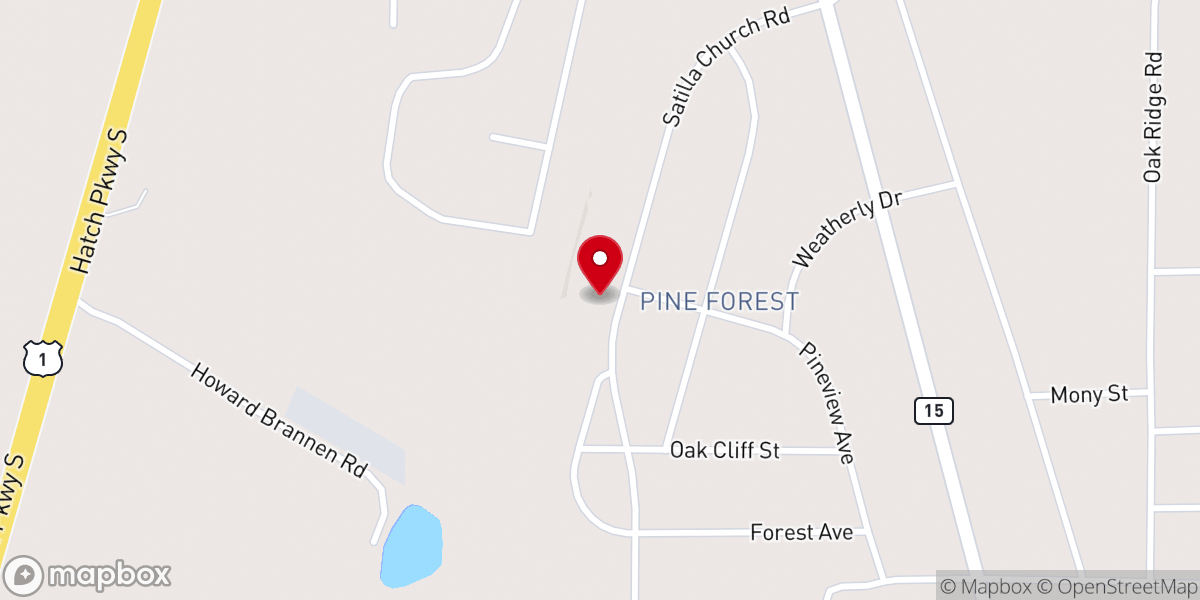 Map showing location of Love Truth & Deliverance Fellowship Inc